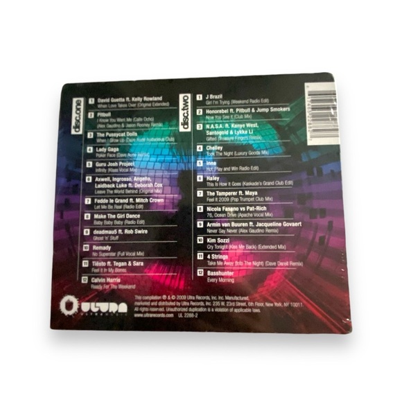 Music CD Ultra 2010 unopened
Dave Audé electronic pop, rock and rap - Picture 3 of 3